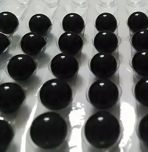 Free Shipping 4.763mm 3/16 Inch 7000pcs/kg High Precision Black Glass Balls For Bearing