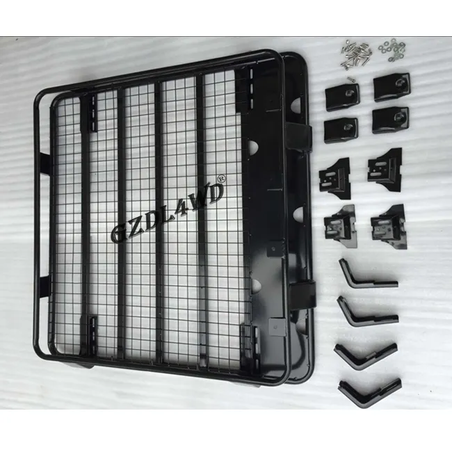 Universal de 125*125cm 4x4 techo rack para offroad coche superior carga portador de Y61/Y60 /LC80