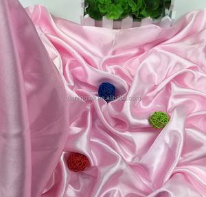 Nhà Máy Giá 100% Polyester Satin Lót Vải Sáng Bóng Mịn Với Chống-Tĩnh Tính Năng Cho Dresses Và Bọc - Product Image 3