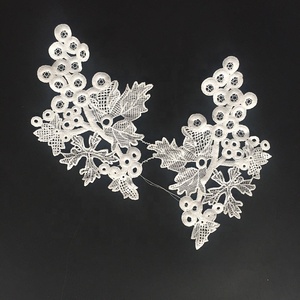 <span class=keywords><strong>Collar</strong></span> de cuello de seda de leche <span class=keywords><strong>Collar</strong></span> de cuello de encaje suave para accesorios de ropa - Product Image 6