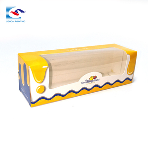 SENCAI Bán Chạy Hộp Bánh Giấy Hình Chữ Nhật Cấp Thực Phẩm Làm Bánh Có Cửa Sổ PVC Hộp Bánh Mì Nhà Bếp - Product Image 4