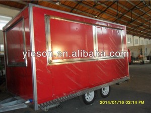 Haute qualité mobile café mobile <span class=keywords><strong>snack</strong></span> - bars pour vente mobile alimentaire remorque YS-FV400E - Product Image 1