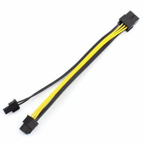 <strong>PCI</strong> Express 8P to 6+2Pin <strong>GPU</strong> Graphics Card Power Supply Cable Cord 20cm - Product Image 2