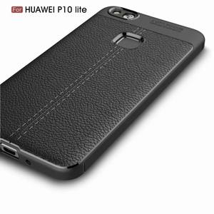 Struttura di cuoio Cassa Del Telefono <span class=keywords><strong>per</strong></span> <span class=keywords><strong>Huawei</strong></span> <span class=keywords><strong>P10</strong></span> Lite, <span class=keywords><strong>per</strong></span> <span class=keywords><strong>P10</strong></span> Lite In Gomma Antiurto Back Cover - Product Image 4