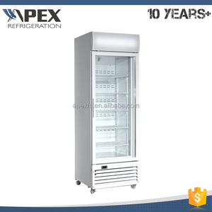 Mejor <span class=keywords><strong>precio</strong></span> de alta <span class=keywords><strong>calidad</strong></span> aletas del evaporador y condensador pantalla refrigerador congelador con puerta de vidrio - Product Image 4
