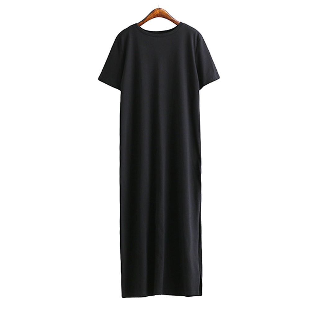 black t shirt maxi dress T-Shirt - / Black- SizeS From the shortest T Black Maxi Dress - Maxi
