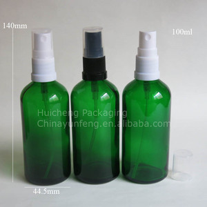 Free sample 100 ml verde botella de cristal de perfume para la nata - Product Image 2