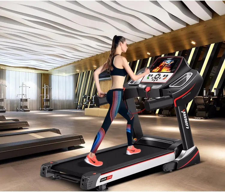 Treadmill Latihan Gym, Olahraga Kekuatan Master Kebugaran Hidup