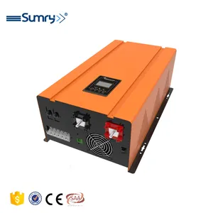 RP series 4000 watts 24v dc 220v ac off grid low frequency toroidal transformer inverter with configurable LCD display