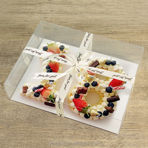 PET <strong>Cake</strong> <strong>Box</strong> Transparent clear Tall <strong>Wedding</strong> Plastic <strong>Box</strong> Custom Wholesale Luxury Birthday <strong>for</strong> Pop <strong>Guest</strong> Customizable <strong>Cake</strong> <strong>Box</strong> - Product Image 1
