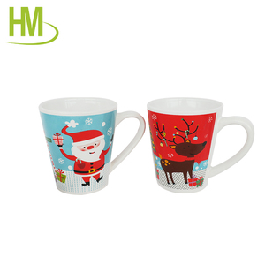 Taza de cerámica <span class=keywords><strong>con</strong></span> Papá Noel y alces - Product Image 3