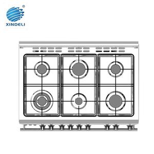 Elettrodomestico da <span class=keywords><strong>cucina</strong></span> 90x60 fornello <span class=keywords><strong>a</strong></span> <span class=keywords><strong>gas</strong></span> autoportante <span class=keywords><strong>a</strong></span> 6 fuochi <span class=keywords><strong>con</strong></span> <span class=keywords><strong>forno</strong></span> - Product Image 4