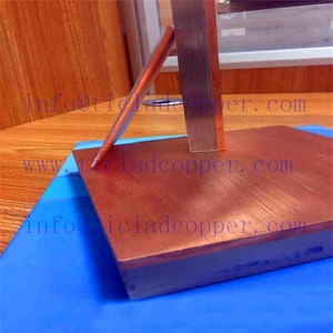 Gr2แผ่นทองแดง bimetal เคลือบไทเทเนียมเกรดสูงสำหรับการตัดและเชื่อม - Product Image 4