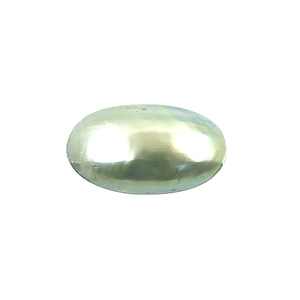Perla Mabe Gris Natural de Calidad AAA, Corte Ovalado Largo, 15.8g, Tamaño Estándar, Certificación de Terceros, Joyería Hecha a Mano - Origen - Product Image 1