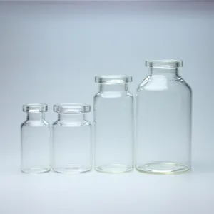 Ilaç yıkanmış Depyrogenated steril kullanıma hazır cam şişe flakon