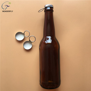 Bouteille de bière Long Beck en verre ambré de 355 ml - Product Image 3
