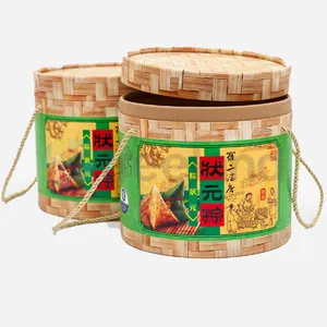 round Eco-packaigng bamboo boxes cardboard packaging