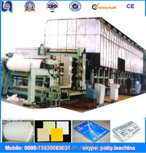 Nueva condition recycle paper machien 1880 mm paper printout jumboo ago the machinery's roll on - Product Image 5