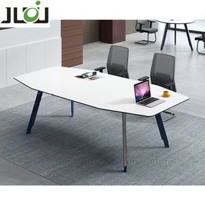 Mesa de reuniones modular, mesa de conferencias, Mesa reuniones, muebles de oficina blancos, escritorios de oficina, muebles de oficina modernos de <span class=keywords><strong>madera</strong></span> - Product Image 2
