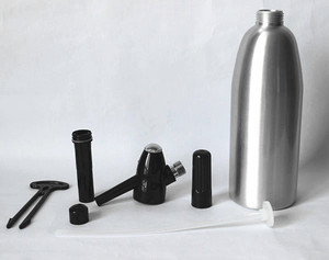 <span class=keywords><strong>Siphon</strong></span> à soda en aluminium de 1000 ml <span class=keywords><strong>pour</strong></span> la fabrication de boissons gazeuses maison, <span class=keywords><strong>pour</strong></span> des boissons pétillantes DIY - Product Image 4