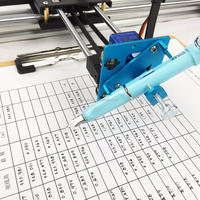 Robot de escritura axidraw idraw, robótico totalmente metálico