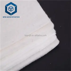 400 gram/m2 PET/PP Short Fiber Needle Punched Non-Woven Geotextile Fabric