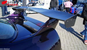 Pour Skyline R33 Bee-R CF <span class=keywords><strong>GT</strong></span> aileron arrière 5 pièces (adapté uniquement à la base du becquet arrière GTR) - Product Image 6