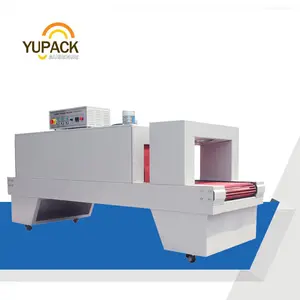 Beyaz renk CE sertifikası PE POF PVC PP Film ısı Shrink tüneli