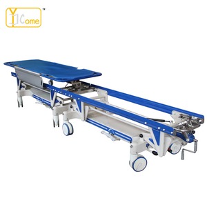 YKJ007 Patient Transport Medical Supplies Cart Medical Ambulance Patient Transfer Trolley <strong>Stretcher</strong> - Product Image 6