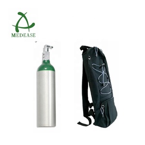 Bouteille d'oxygène médicale M6 1L, Bouteilles et supports, Fournitures d'oxygène, Respiratoire, Bouteille d'oxygène, Aluminium - Product Image 1