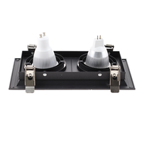 Conception Simple MR16 Logement en Aluminium de Lampe de Spot Encastrable Cadre Léger