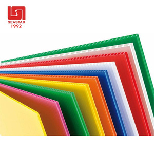 Seastar PP sóng rãnh tấm nhựa/coroplast trong suốt PP rỗng Hội Đồng Quản trị corflute - Product Image 1