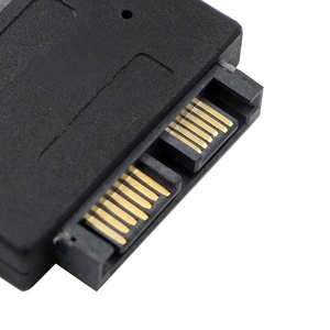 SATA22Pin a Pin Slimline Sata 7 + 15 Serial ATA Femmina a 7 + 6 Maschio Adattatori del Convertitore del Connettore - Product Image 4