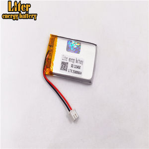 Connector <strong>2</strong>,0-<strong>2</strong> P 113450 v 2500 mAh 3,7 V rechargeable LiPo battery solar rechargeable lithium-ion polymer lithium battery with PCM - Product Image 5