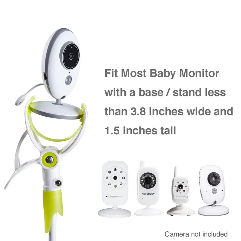 Factory OEM 360 rotation adjustable gooseneck baby phone holder stand Aluminium Baby monitor phone accessories holder