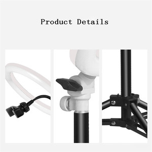 Ring Light LED 10 Inch, Ringlight Dimmable 3200K-5600K, Lampu Ring Light untuk Fotografi dan Makeup - Product Image 5