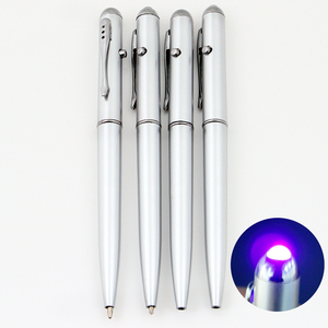 Promotionnel magique polyvalent invisible encre stylo en métal avec la lumière uv - Product Image 2