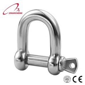 Manille en D DEE en acier inoxydable galvanisé de 5 tonnes, type européen, avec goupille de sécurité, économique, Altruism - Product Image 5