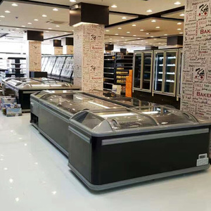 Excelente buscando nuevo diseño tienda de conveniencia pescado vitrinas - Product Image 1