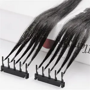 New Items 18" 20" 22" 24" Cuticle Aligned hair 6d Hair Extensions Save Time Installed For Salons