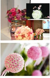 Quả Bóng Tròn Xốp Hoa Ướt Màu Xanh Lá Cây 15-50Cm Để Sắp Xếp Hoa - Product Image 6