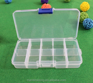 <span class=keywords><strong>Caja</strong></span> <span class=keywords><strong>de</strong></span> almacenamiento <span class=keywords><strong>de</strong></span> plástico con 10 compartimento - Product Image 2