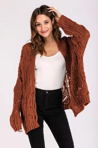 Turchia allentato scollo a V <span class=keywords><strong>abiti</strong></span> da donna in cotone lungo lavorato a mano maglione design per le donne - Product Image 3