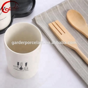Set di Posate in Ceramica per Ristorante con Supporto, 3 Pezzi (Cucchiaio, Coltello, Forchetta) - Product Image 6