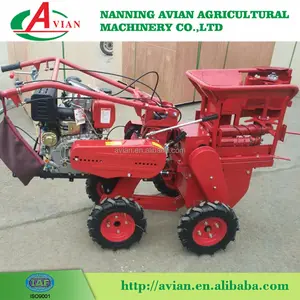 China AVIAN 2018 Hot Selling Self Walking One Row Mini Corn Harvester Maize Harvester