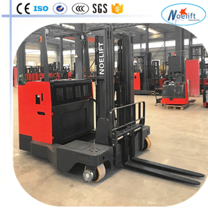 Montacargas Eléctrico de Alcance de Cuatro Direcciones con Batería Hawker de Alemania, Montacargas para Pasillos Angostos - Product Image 3