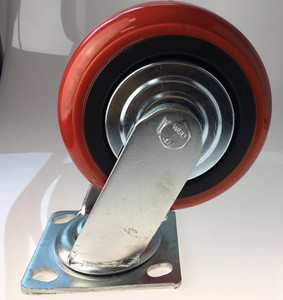 6 Zoll Heavy Duty Casters Wheels Dentiform mit Bremse PU <span class=keywords><strong>Caster</strong></span> Wheels Heavy Duty - Product Image 2