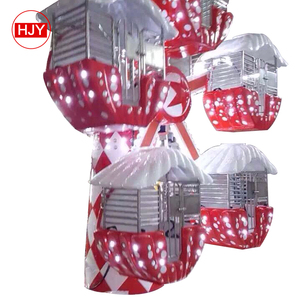 Giostra a 6 Posti in Fibra di Vetro 2019 per Centri Commerciali, Attrezzatura per Parchi Divertimento con 110V/220V/380V - Product Image 3