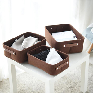 Gran plegable paño de fieltro Cubo de almacenamiento caja para casa - Product Image 6