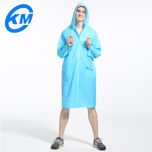 Transparente Poncho no impermeable desechable fácil de tomar EVA capa de <span class=keywords><strong>lluvia</strong></span> <span class=keywords><strong>para</strong></span> viajar al aire libre - Product Image 1